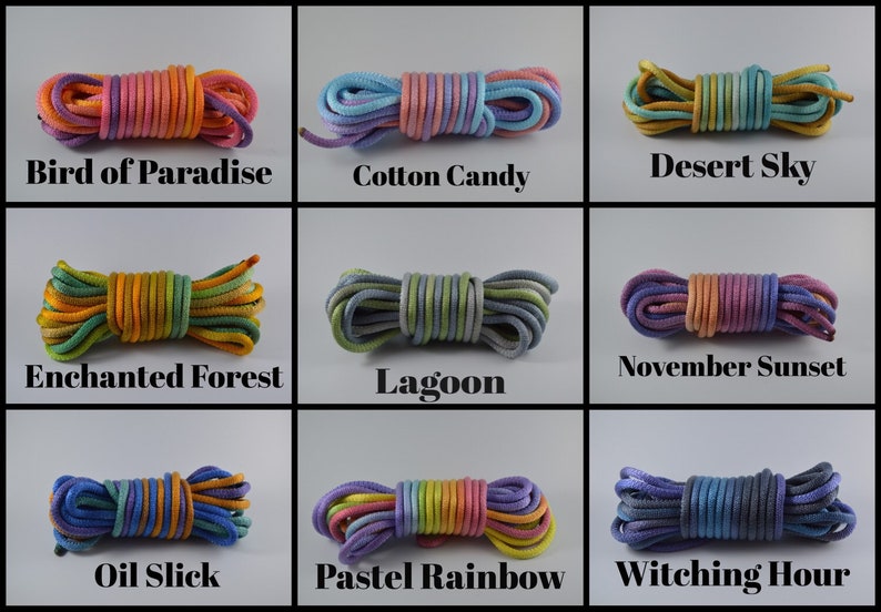 Cotton Candy Nylon Rope Etsy