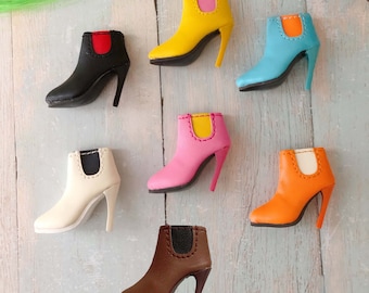 Handmade 1/6 Scale Chelsea Boots: Fashion Doll Shoes | Fits Fashion Royalty FR/FR2, Poppy Parker, Misaki and many more dolls