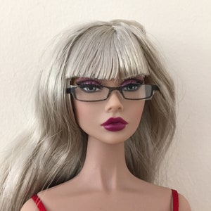 Realistic looking 5 printout Glasses for 1/6 scale 12" male/female Fashion dolls