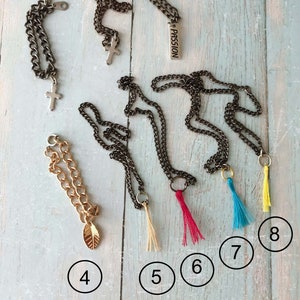unisex cross chain/dog tag/leaf/tassel necklace Doll accessories for 1/6 Fashion dolls