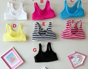 Mini Crop Tank Top for 1/6 Scale Dolls: Fashion Royalty, Misaki  Poppy Parker and more