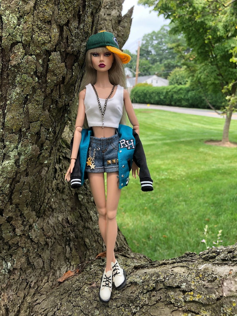 Handmade 1/6 Scale Combat Boots: Fashion Doll Shoes | fit Integrity Toys Fashion Royalty FR FR2 Poppy Parker Misaki and more image 5