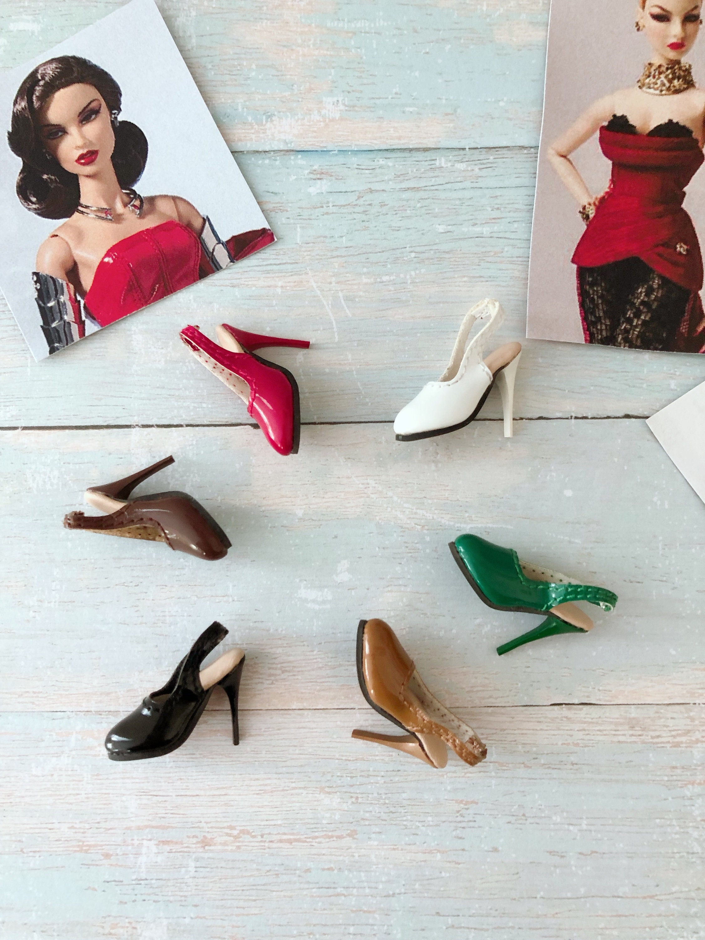 Curvy Barbie Shoes Etsy