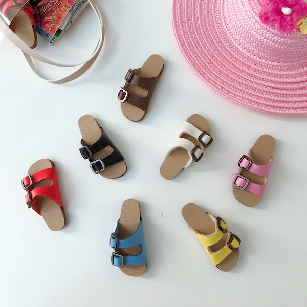 Sandals/Shoes fit most 1/6 scale flat feet fashion dolls Fashion Royalty/Blythe/Misaki and more