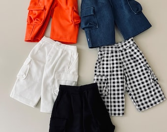 1/6 Scale Jungenpuppe Cargoshorts: Fashion Royalty Homme oder Puppen ähnlicher Größe