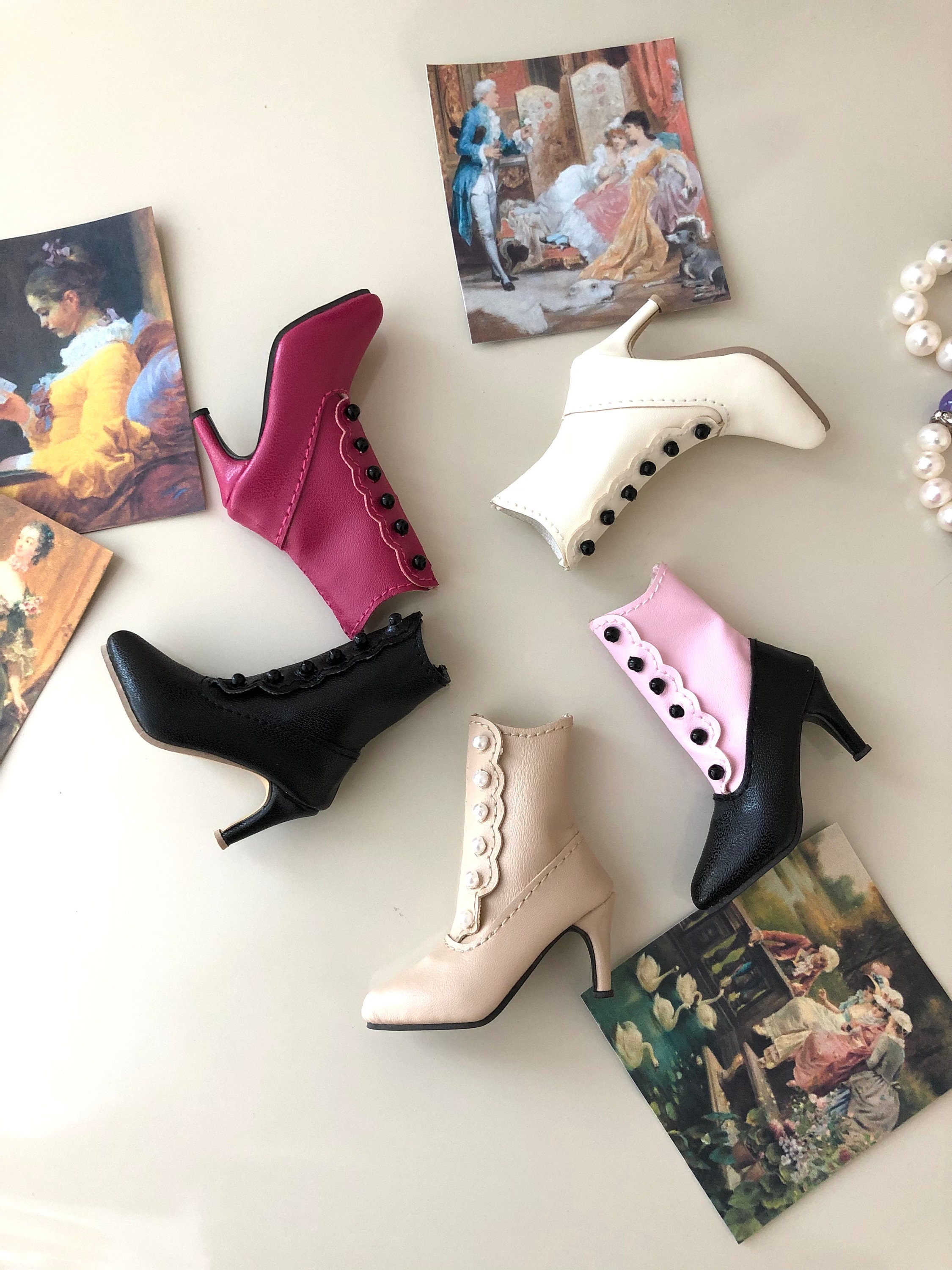 GouuoHi Womens Boots Women Solid Lace Up Boots Casual Ankle Boots Round Toe Shoes Winter Snow Boots Color Pink PU Leather for Womens GouuoHi Womens Boots Women Solid Lace Up Boots Casual Ankle Boots Round Toe Shoes Winter Snow Boots Color Pink PU Leather for Womens