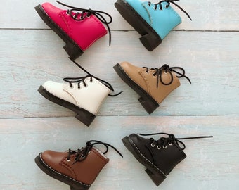 Handmade 1/6 Scale Combat Boots: Fashion Doll Shoes | fit Integrity Toys Fashion Royalty FR FR2 Poppy Parker Misaki and more
