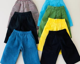 1/6 Scale Male Doll Shorts with Pockets |Fit Integrity Toys Homme dolls or Ken dolls |new colors available!!!