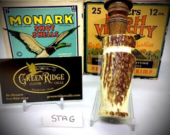 Stage Mallard Duck SKU#ED-221 Handcrafted by Bo Brown of Greenridge Custom Calls.