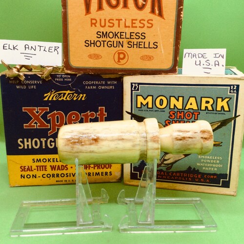 Elk Antler Duck Call SKU#ED-114 Handcrafted by shops Bo Brown Greenridge Custom Calls