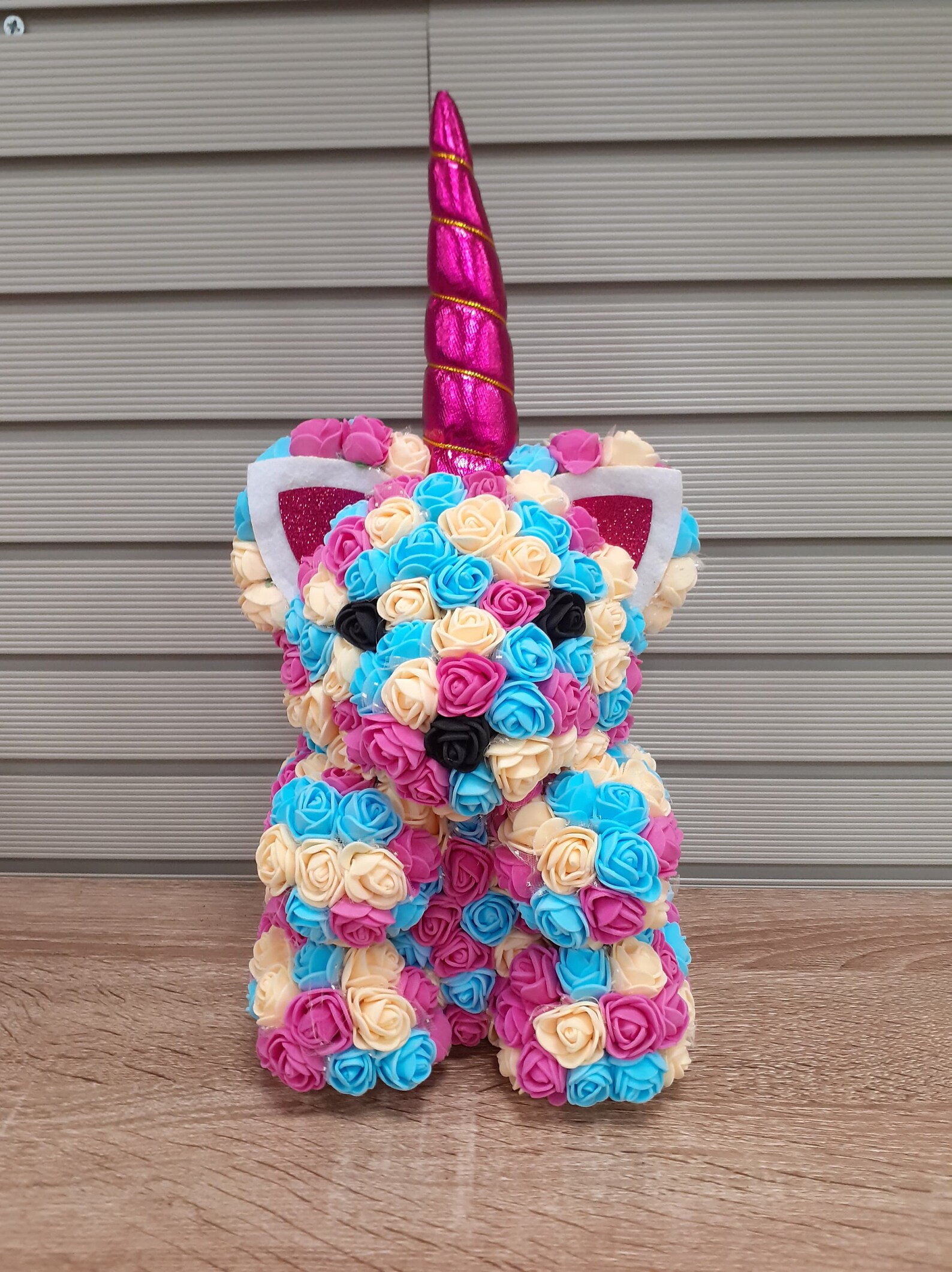 Flower Bear Hand Crafted Foam Flower gift multiple colours and Etsy