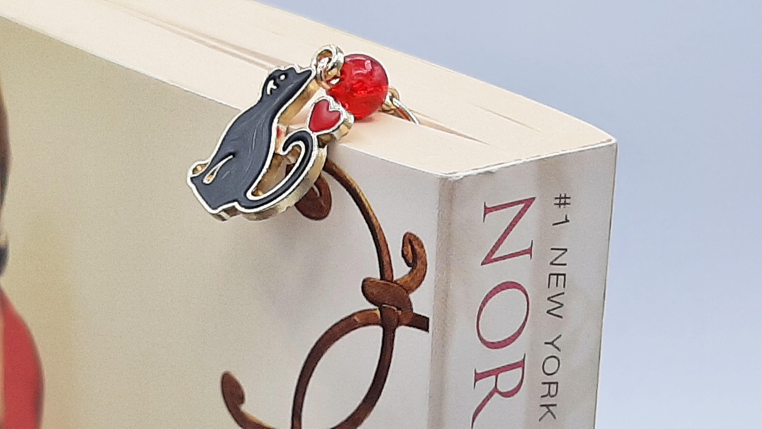 Paper Clip Bookmark Charm Bookmark Large Planner Paper Clip Etsy