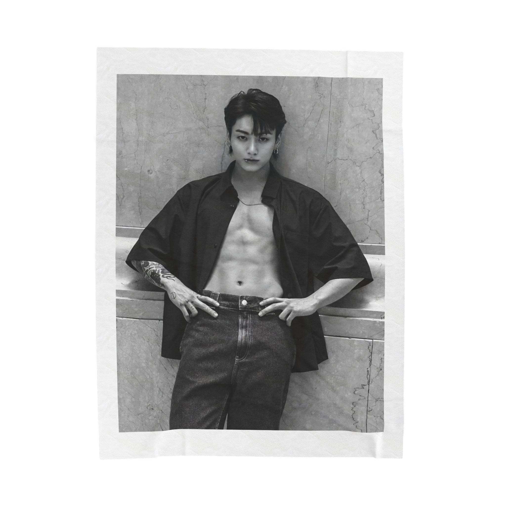 WAVESTEEᵀᴹ JungKook Army Blanket Cozy Fleece main image 1