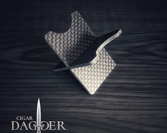 Carbon Fiber Pocket Cigar Stand Cigar Rest