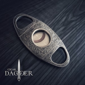 Antique Silver Cigar Cutter