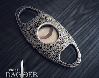 Antique Silver Cigar Cutter
