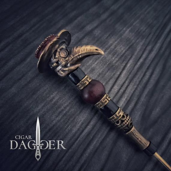 Plague Doctor Cigar Dagger Cigar Nubber Etsy