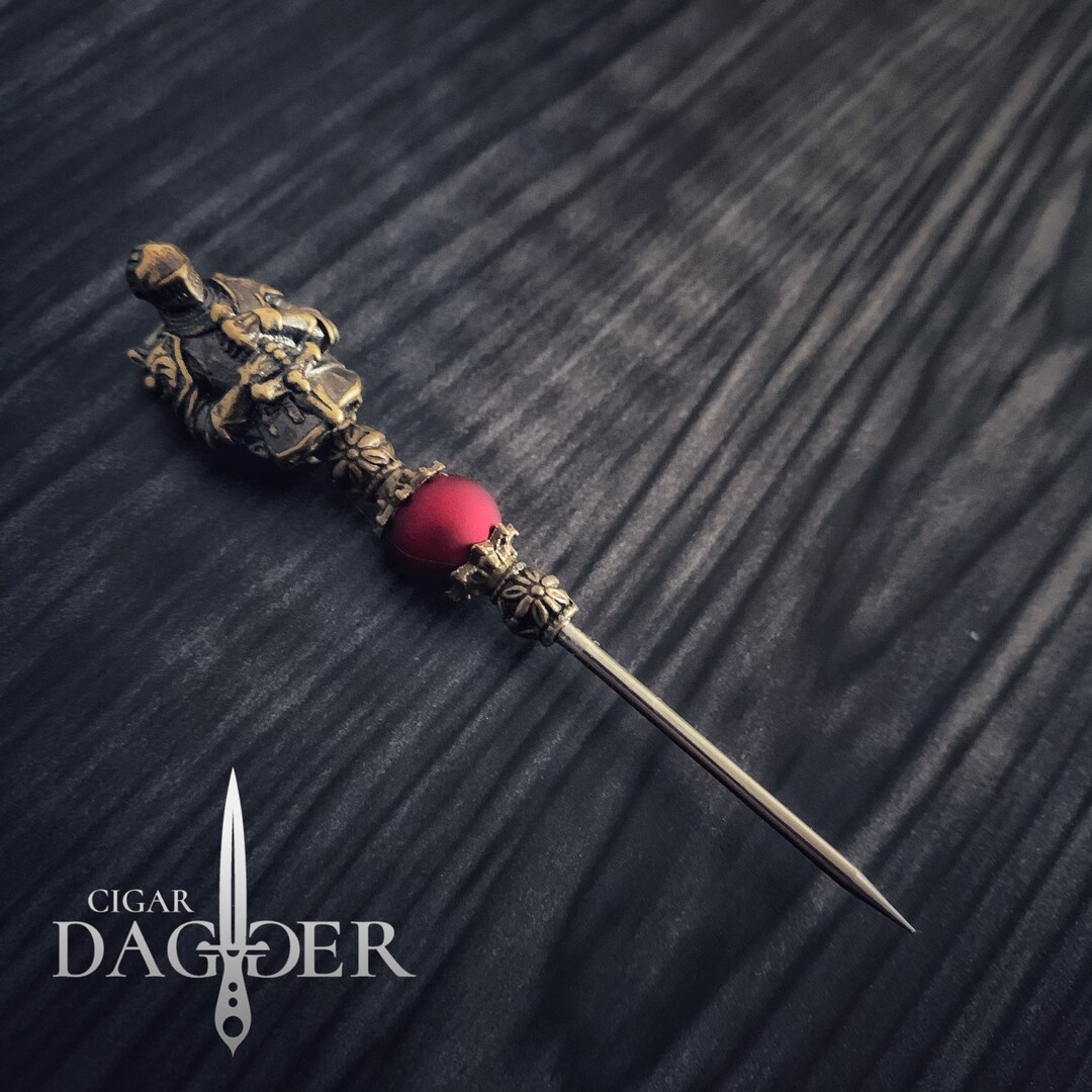 The Red Knight Cigar Nubber Cigar Dagger Cigar Gift Etsy
