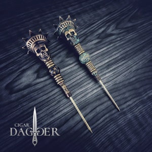 Lady Liberty Cigar Nubber in 2 Versions By Cigar Dagger