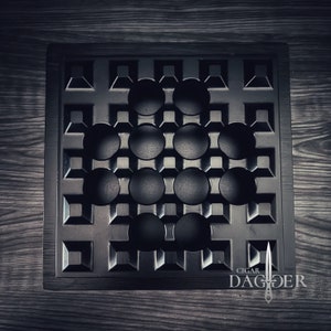 Cigar Dagger Brand Industrial Grid Cigar Ashtray in Blackout image 5