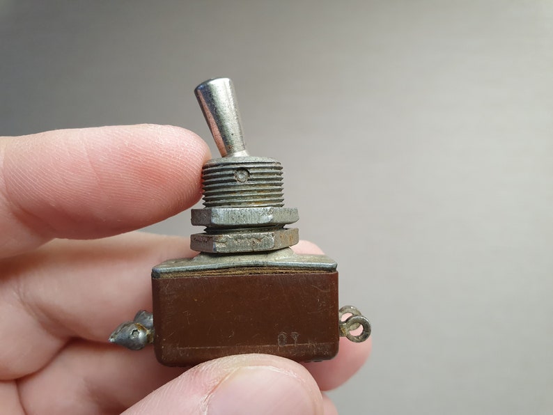 Vintage On/off Toggle Switch Set of 8 Vintage Switches Old - Etsy
