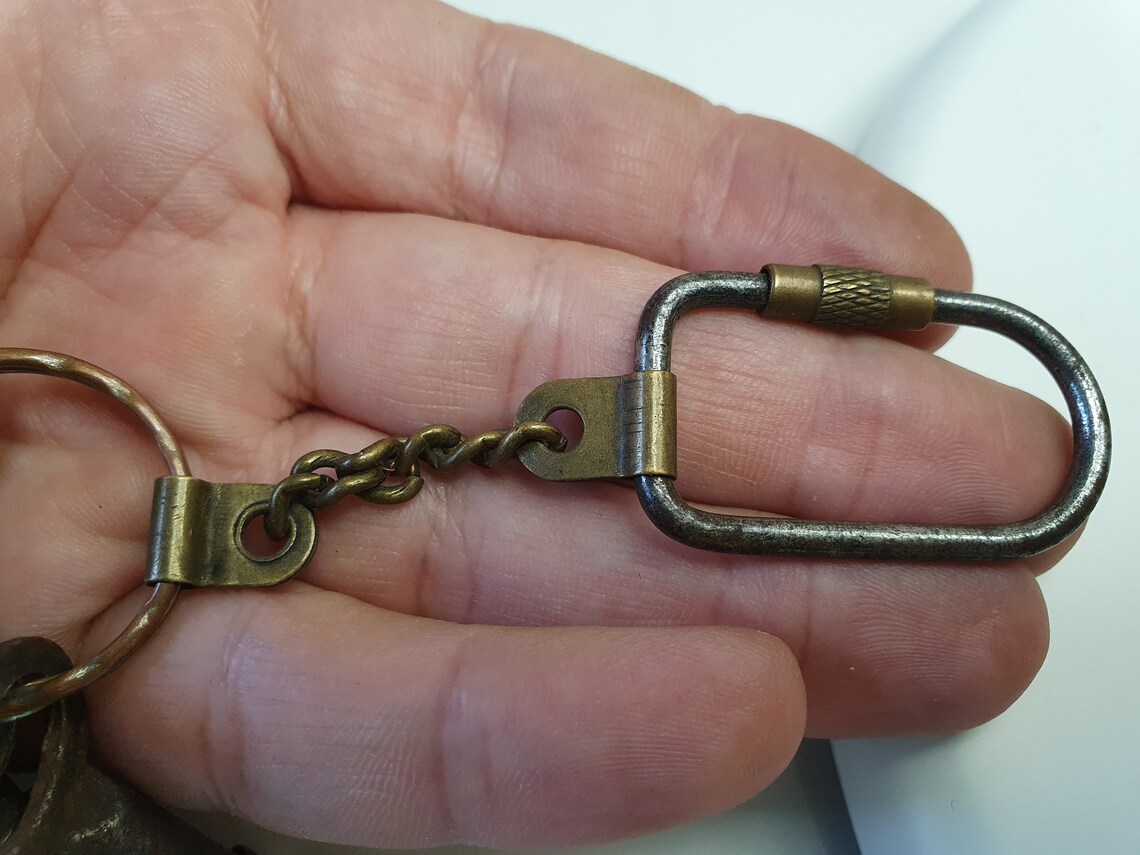 Antique Small Keys Set With Very Rare Antique Key Carabiner Etsy