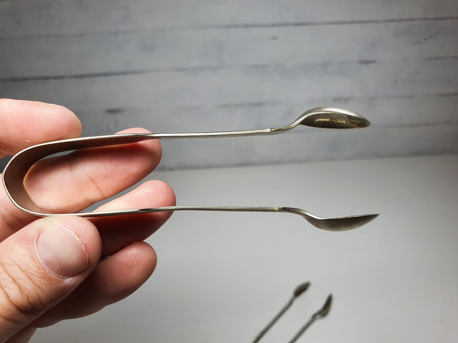 Pair of Vintage Sugar Tongs Brazilian Silver Sugar Tongs by Etsy