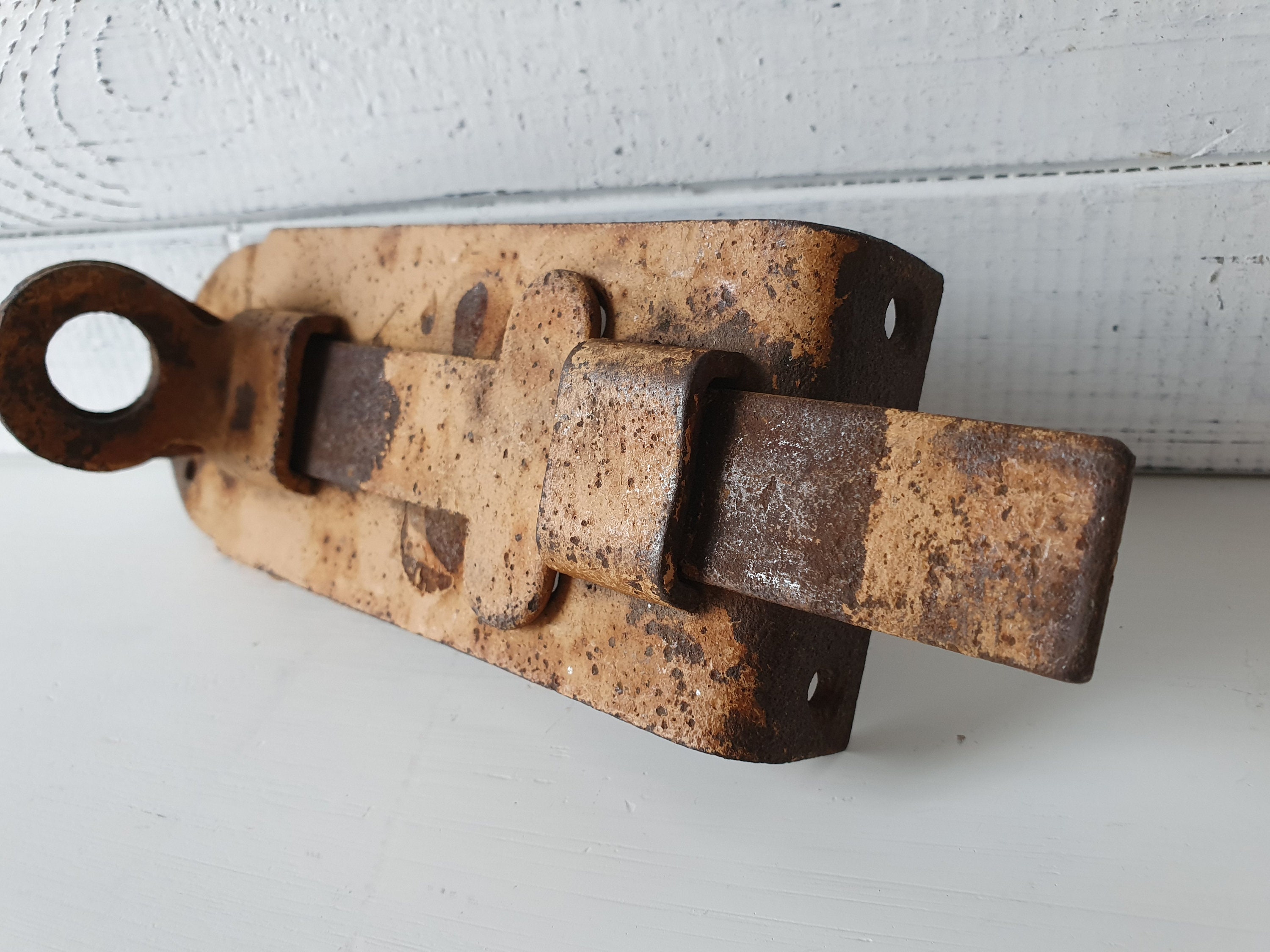 Vintage Door Latch Metal Door Latch Rustic Barn Style Latch Etsy