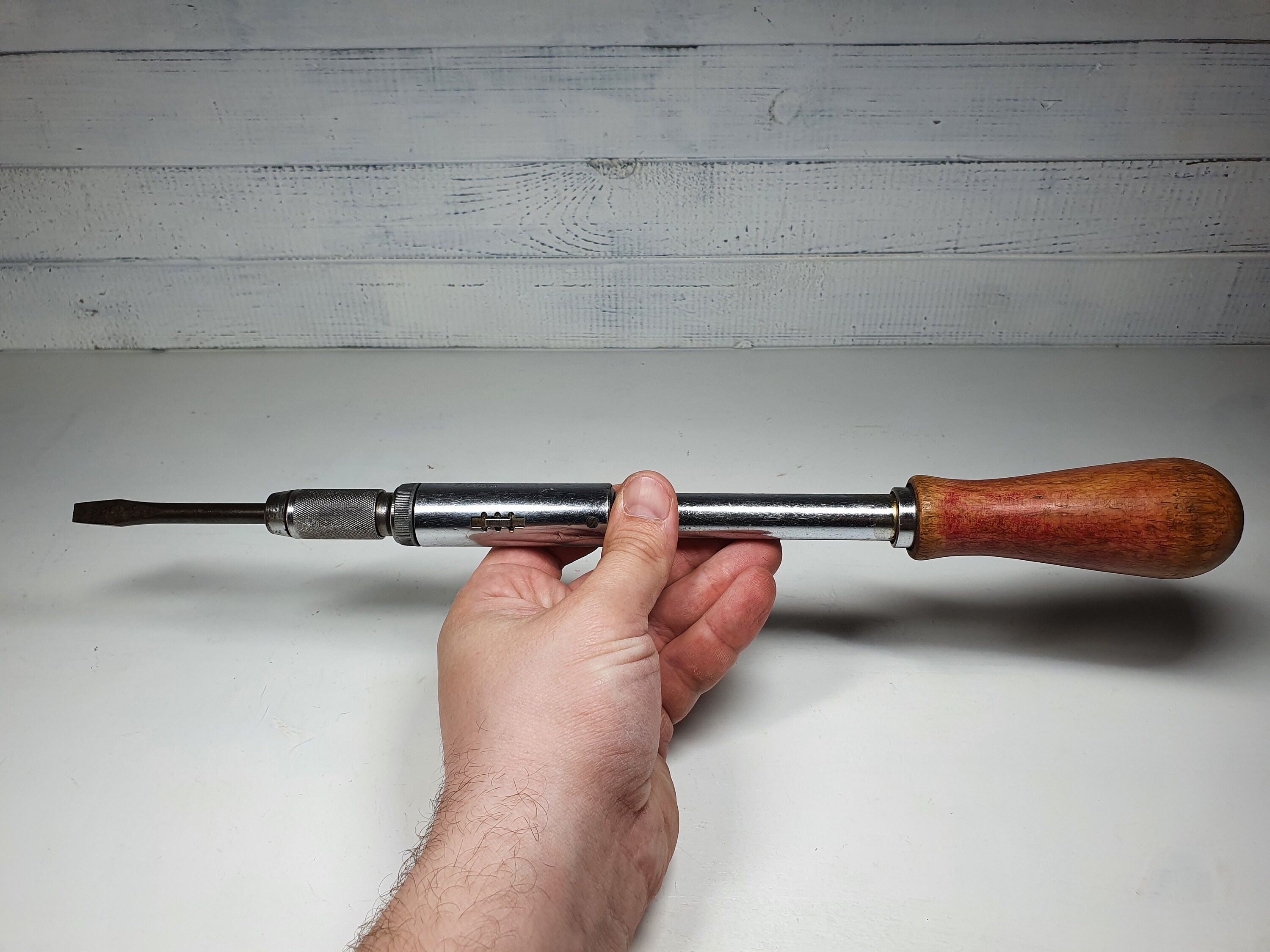 Stanley Sheffield Yankee Screwdriver Ratchet No. 130A, Collectible