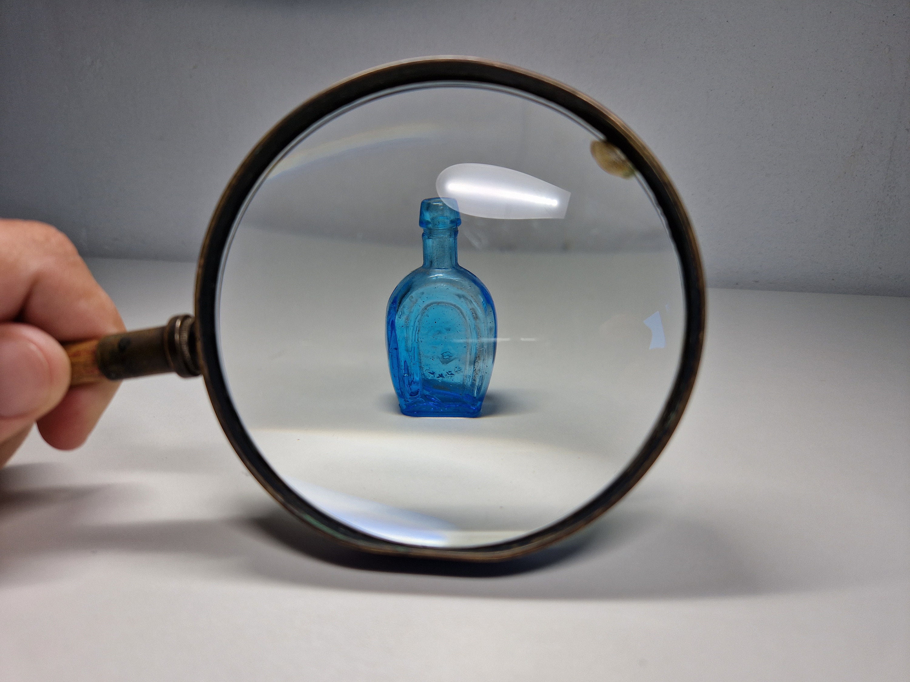 Vintage Retro J.S.O.I. Magnifying Glass Collectible Reading Glass
