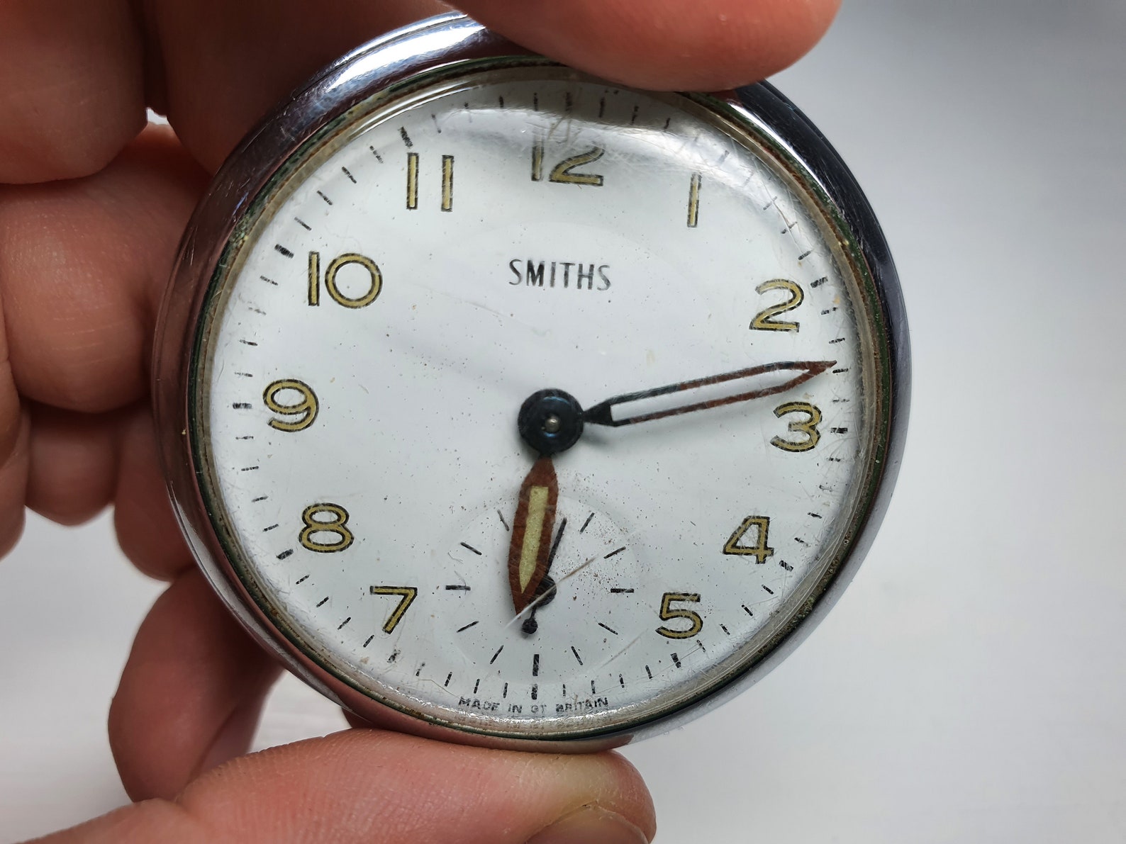 SMITHS Made in Great Britain Watch Vintage Pocket Watch Rare Etsy