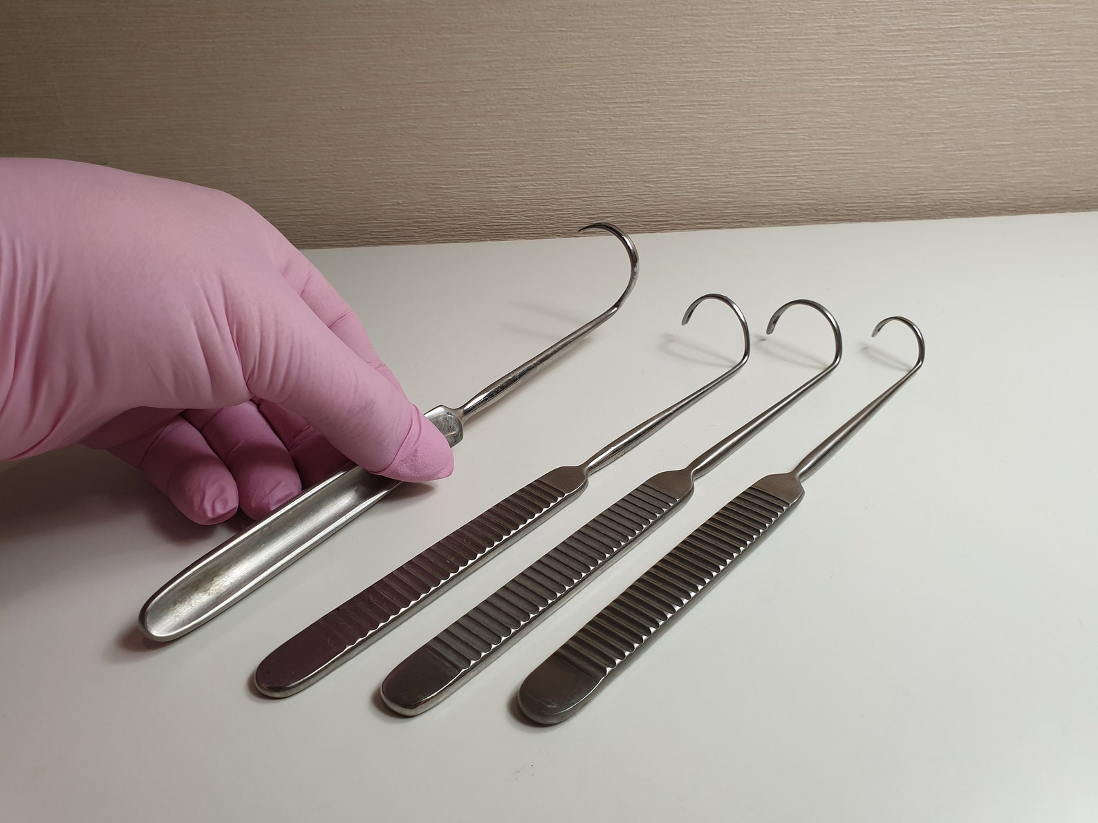 Deschamps Ligature Needle Carrier Left Curved Left Ligature Etsy