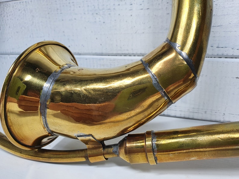 Rare Vintage Bicycle Horn / Car Horn With Working Black Rubber Etsy