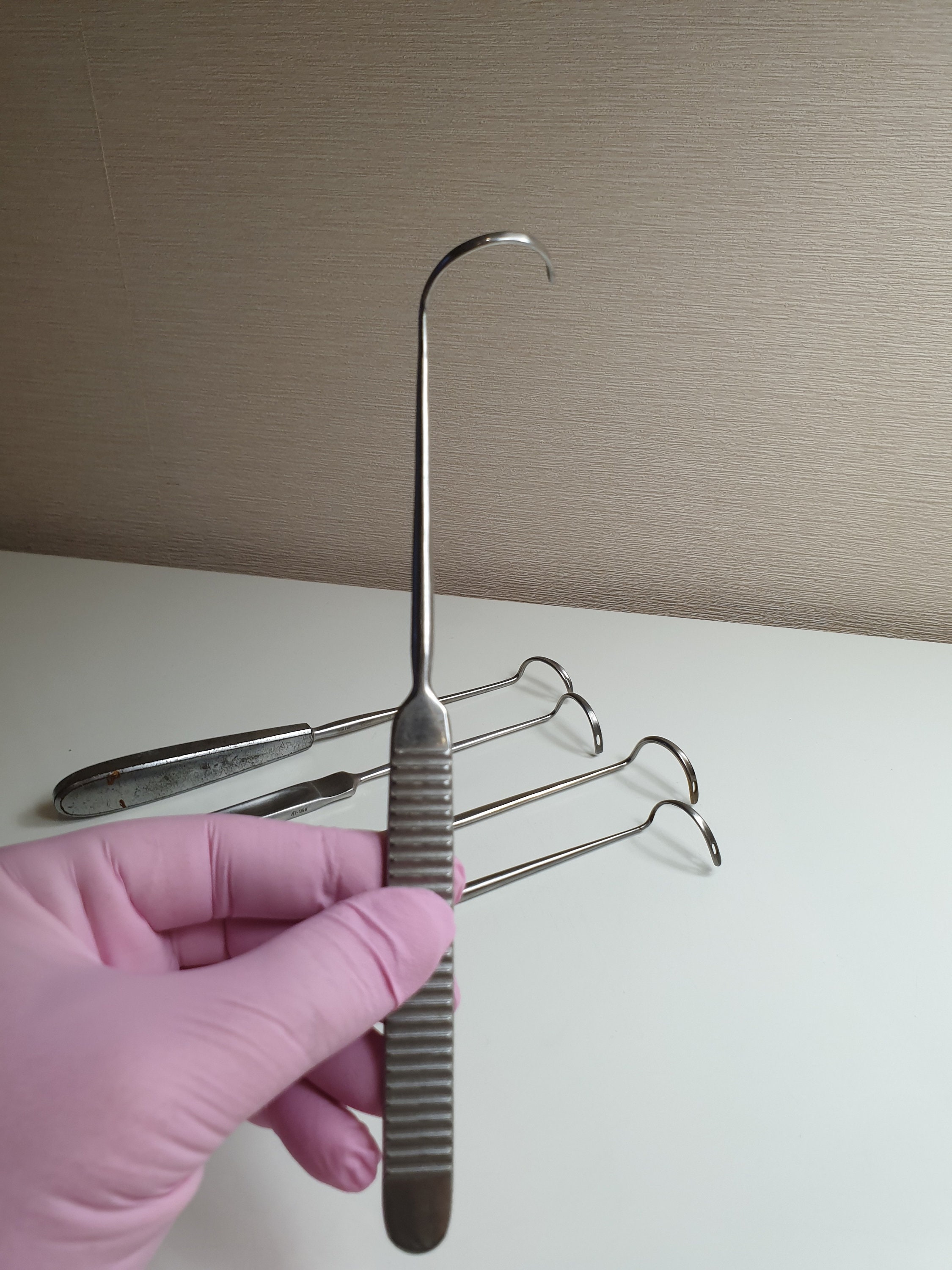 Deschamps Ligature Needle Carrier Right Curved Right Ligature Etsy Canada