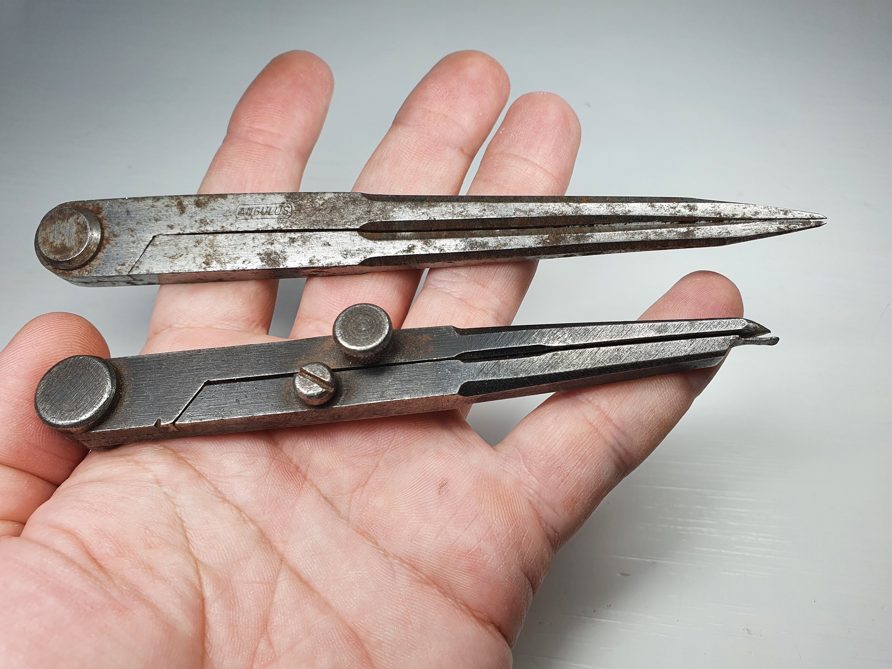 Vintage Divider Tools Antique Measuring Divider Collectible Etsy