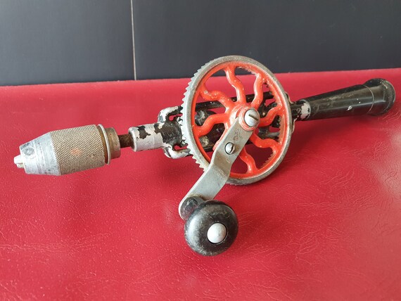 Vintage Hand Drill Old Hand Tools USSR 