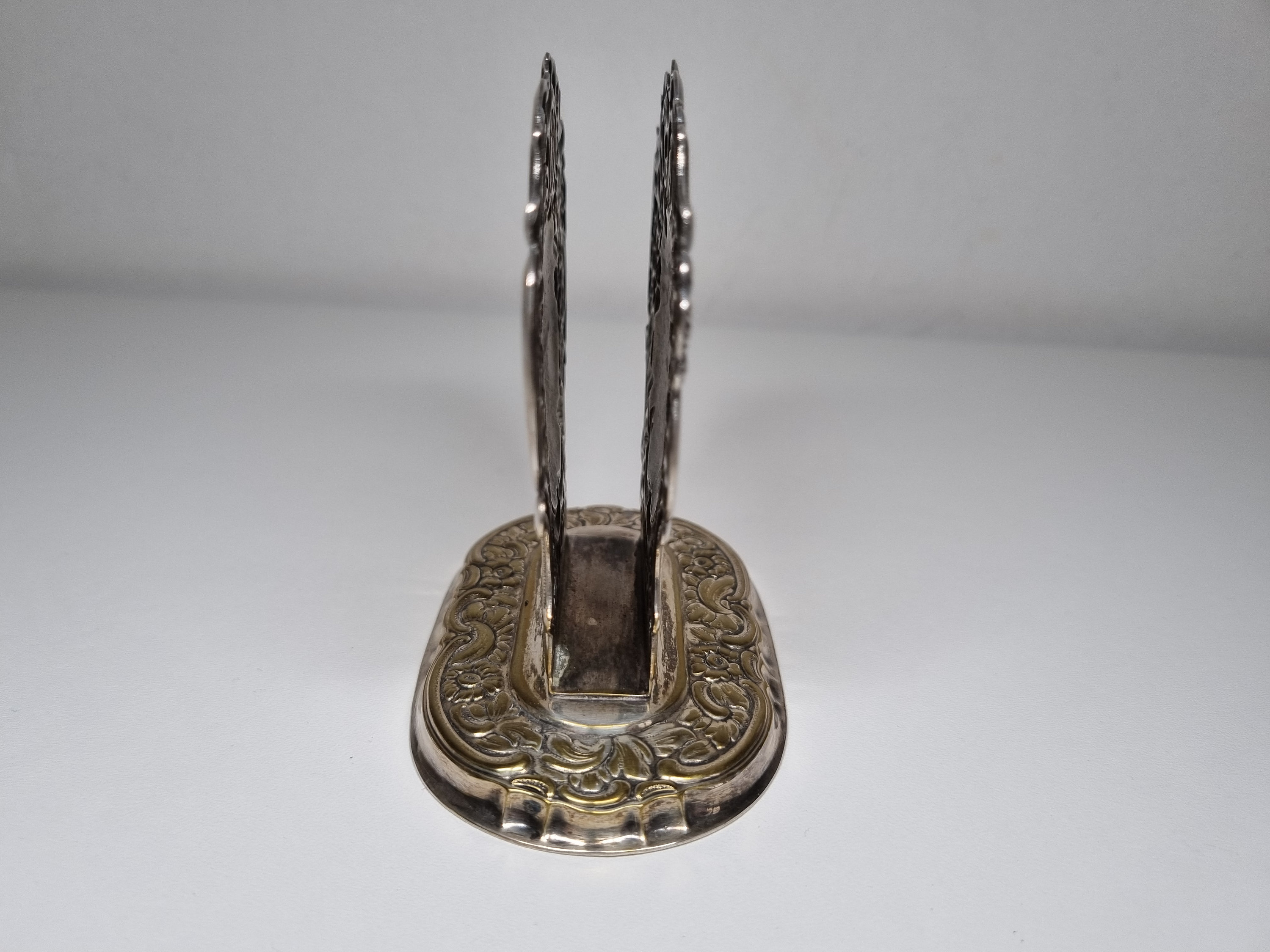 Antique Napkin Holder Vintage Silver Plated Napkin Holder Etsy