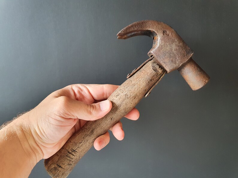 Antique Claw Hammer French Hammer Wood Working Tools Etsy
