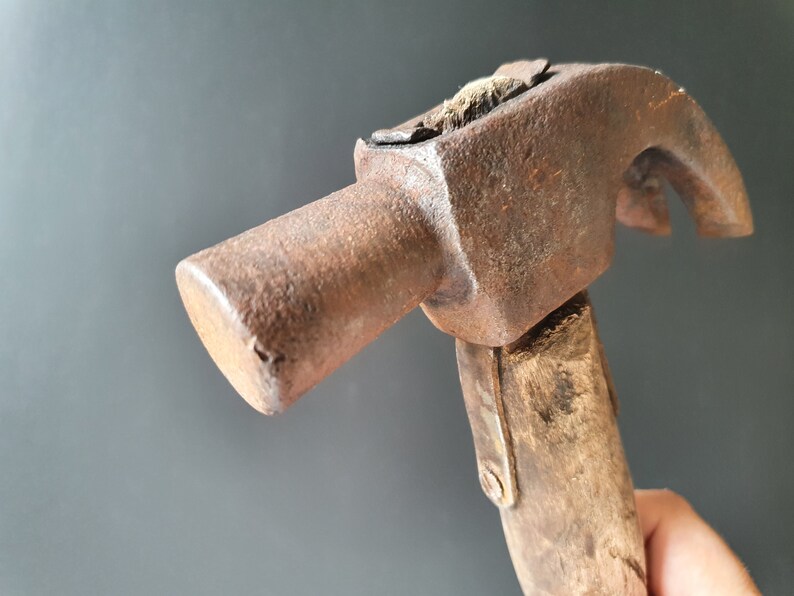 Antique Claw Hammer French Hammer Wood Working Tools Soviet Etsy