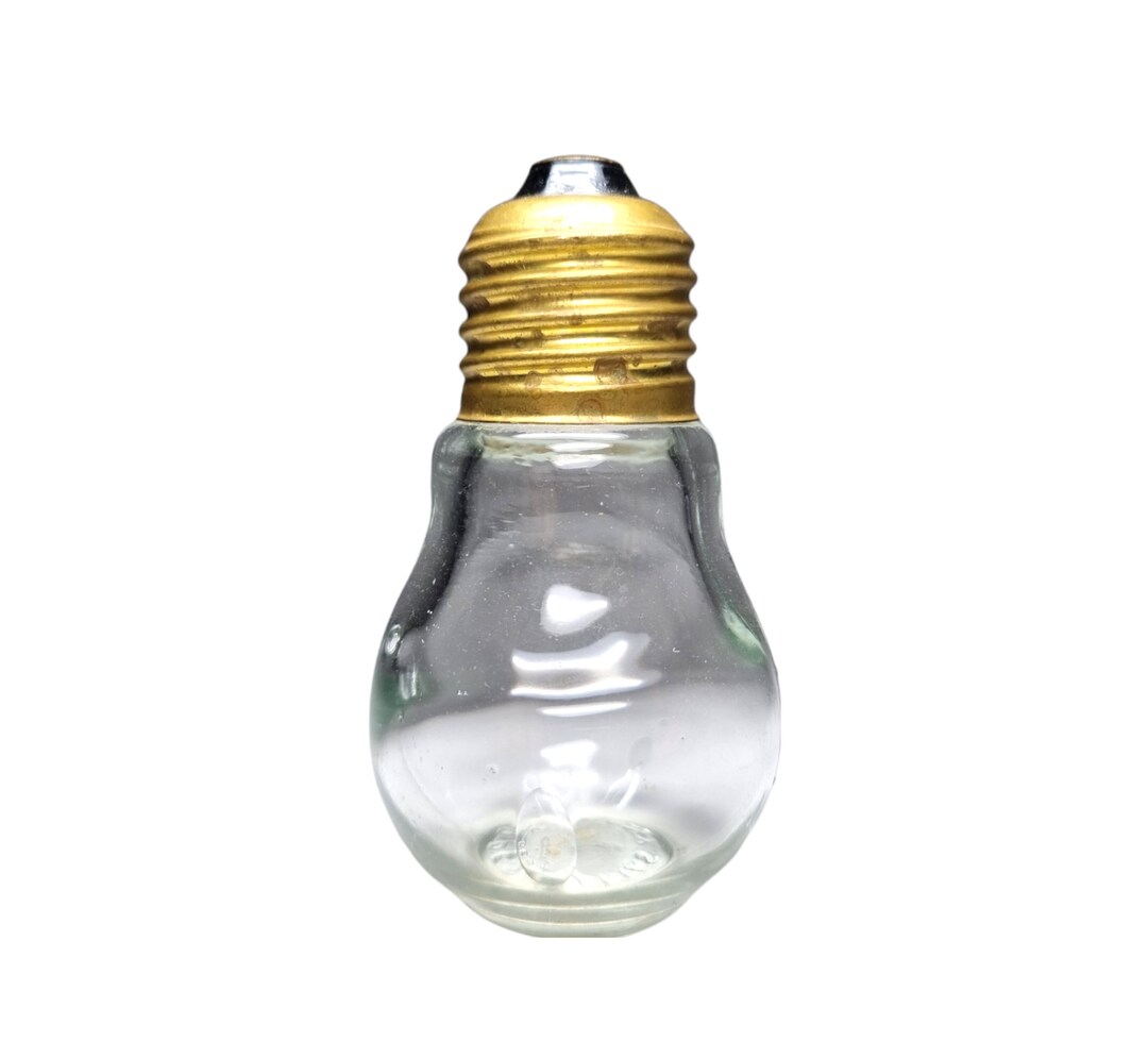Salt Shaker Destilerias Campeny Light Bulb Shape Made in Etsy
