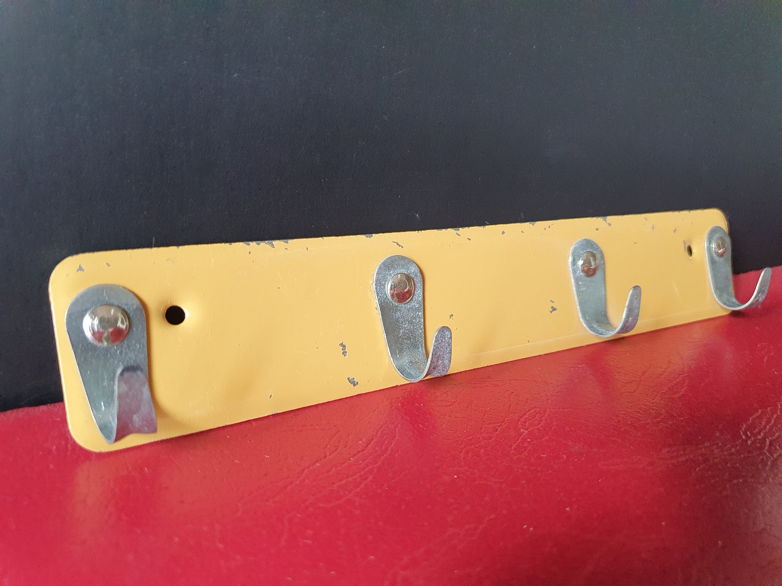 Soviet Vintage Kitchen Towel Rack Vintage Cream Color Metal Etsy