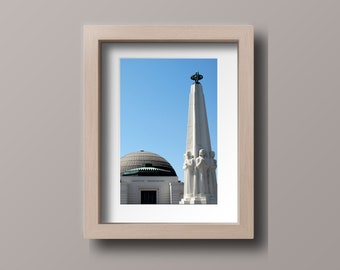 Griffith Observatory Photograph// Architecture Photography// California Scenery