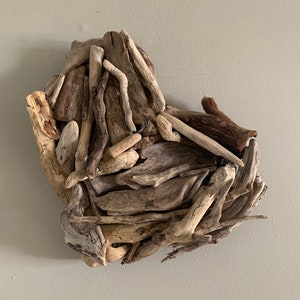 16&quot; Driftwood Heart Wall Decor Handmade