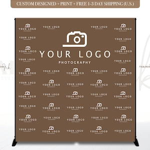 Custom Logo Backdrop | Step and Repeat Banner | Custom Backdrop | Corporate Event Banner | Custom Banner | Event Decor | Business Banner