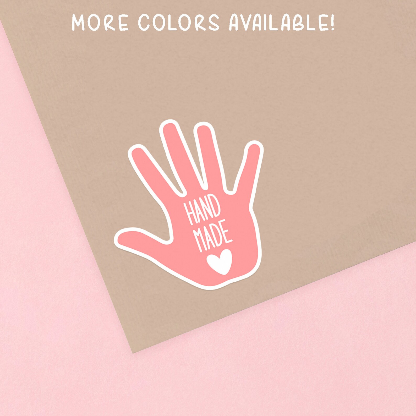 Handmade Sticker Handmade With Love Stickers Made With Love Label Made With Love Sticker Happy