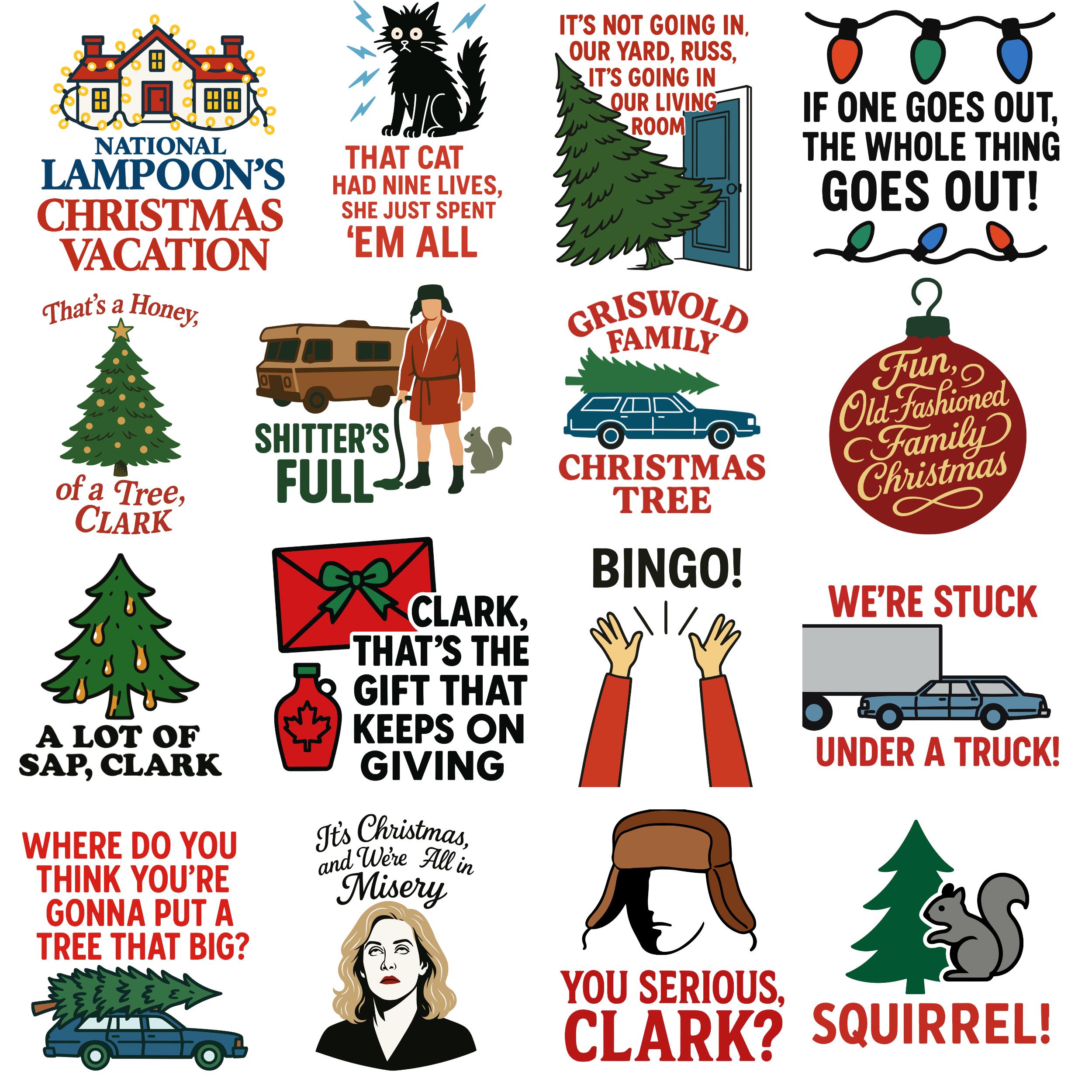 Christmas Vacation Clip Artnull