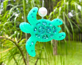 Sea Turtle Car Freshie, Car Scentsy, Sea Turtle Air Freshener