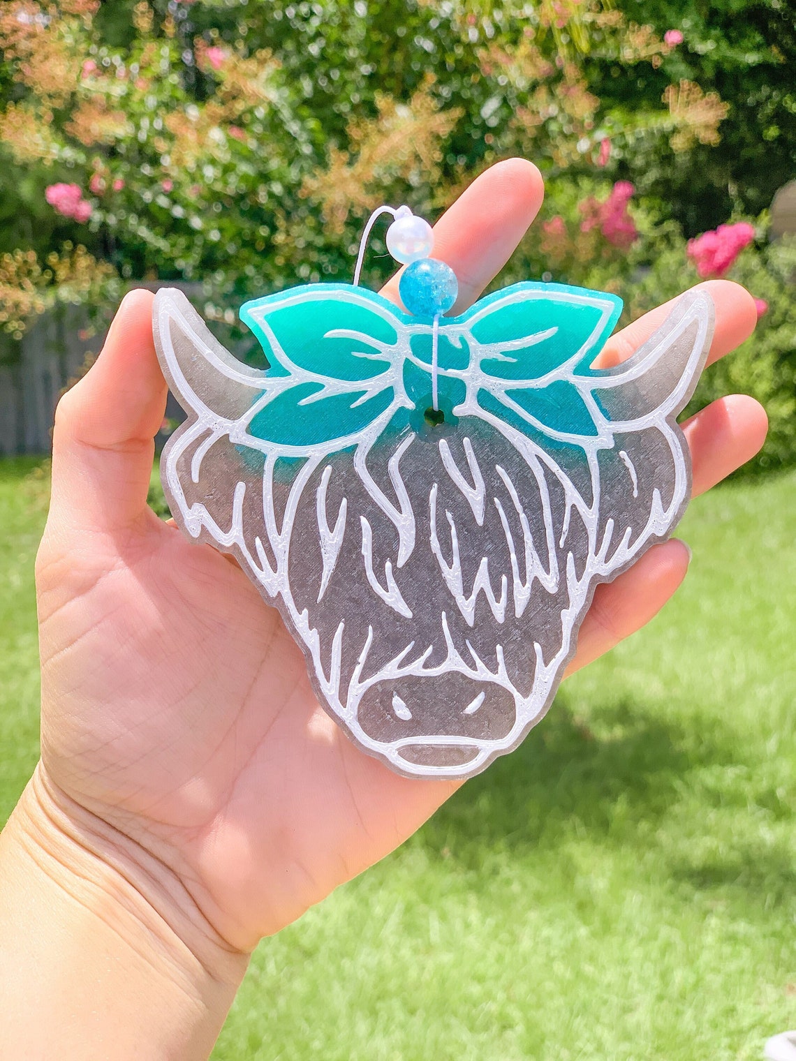 Highland Cow Car Freshie Car Air fresheners Etsy