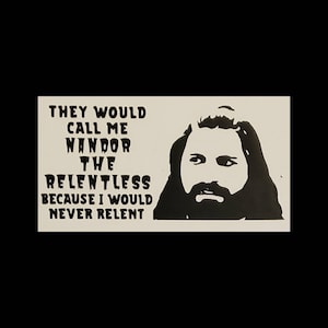 What We Do in the Shadows Nandor The Relentless Vinyl Decal