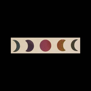 Moon Phases Vinyl Decal